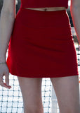 Movement Skirt - Cherry Red