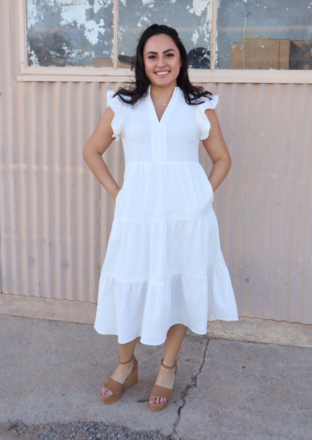 dahlia midi dress Shop the Dahlia Midi Dress for Your Perfect Engagement Outfit