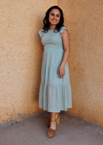 Magnolia Maxi Dress - Mint