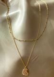 Rosa Necklace - Gold