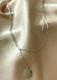 Rosa Necklace - Silver